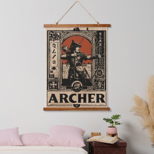  boogschutter kunst | Wabi Sabi  ontwerp Hangend Wandkleed (Slaapkamer)