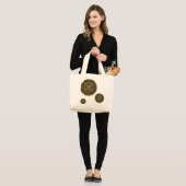 Boogschutter Mandala Boodschappentas Grote Tote Bag (Voorkant (model))
