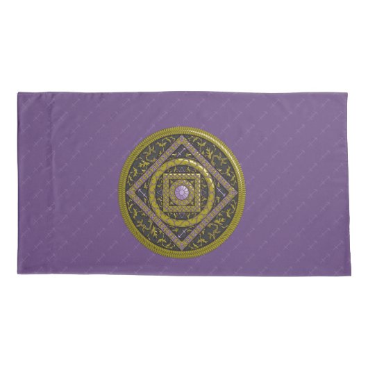 Boogschutter Mandala Kussensloop (Achterkant)