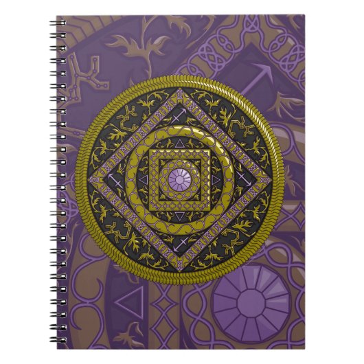 Boogschutter Mandala Notitieboek (Voorkant)