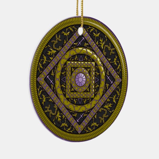 Boogschutter Mandala Ornament (Rechts)