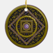 Boogschutter Mandala Ornament (Achterkant)
