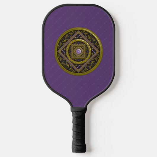 Boogschutter Mandala Pickleball Paddle (Voorkant)