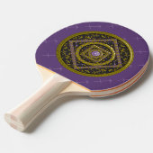 Boogschutter Mandala Ping Pong Paddle Tafeltennisbatje (Voorkant Gekanteld)