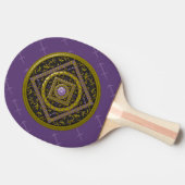 Boogschutter Mandala Ping Pong Paddle Tafeltennisbatje (Zijkant)