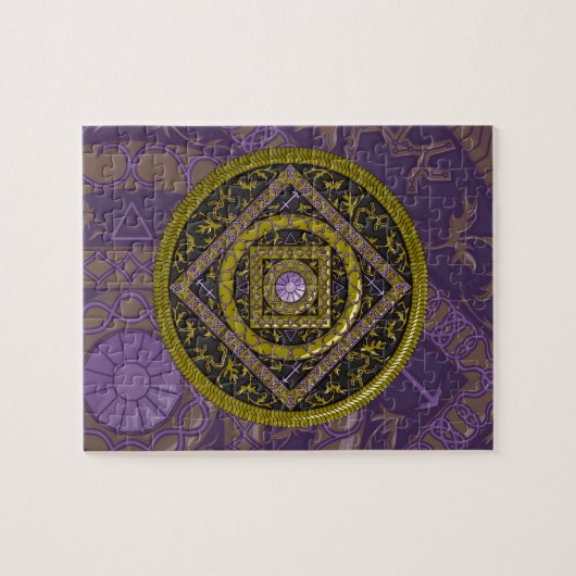 Boogschutter Mandala Puzzel (Horizontaal)