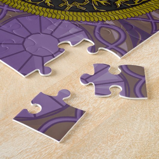 Boogschutter Mandala Puzzel (Zijkant)