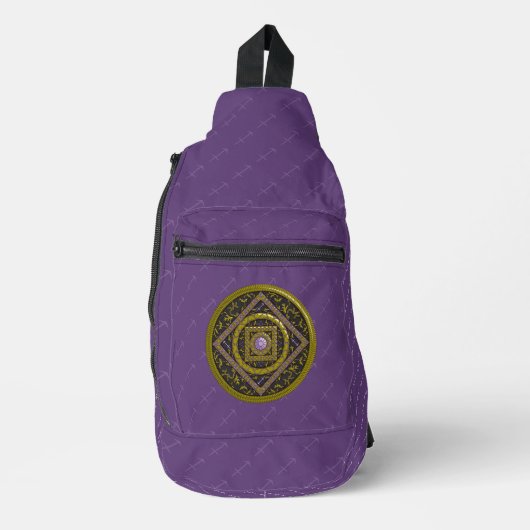 Boogschutter Mandala Sling Bag (Voorkant)