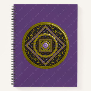 Boogschutter Mandala Spiraal Notebook Notitieboek