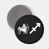 Boogschutter met symbool magneet (Voorkant / Achterkant)