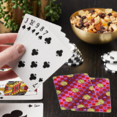 Boogschutter & Metaal Tijger Pokerkaarten (Insitu)