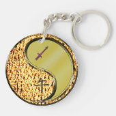 Boogschutter & Metalen Paard Sleutelhanger (Achterkant)