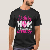 Boogschutter Moeder Van Een Boogschutter Moeder De T-shirt (Voorkant)