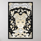 Boogschutter Moedig en Avontuurlijk - Zodiac Poste Poster (Voorkant)