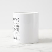 Boogschutter Motivatie Quotes Zodiac teken Grote Koffiekop (Voorkant)