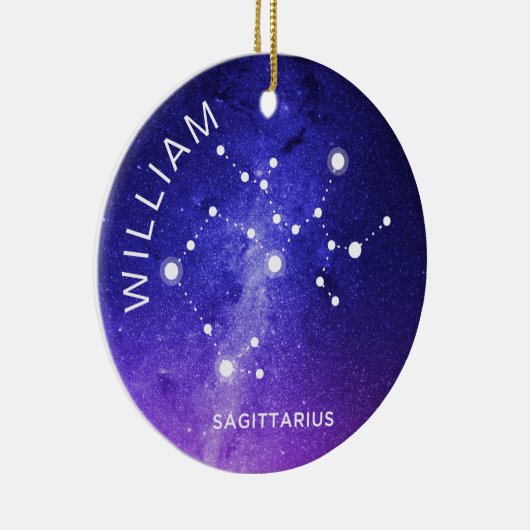 Boogschutter Ornament Gepersonaliseerde Zodiac Gif (Rechts)