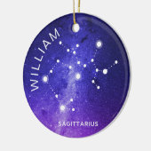 Boogschutter Ornament Gepersonaliseerde Zodiac Gif (Links)