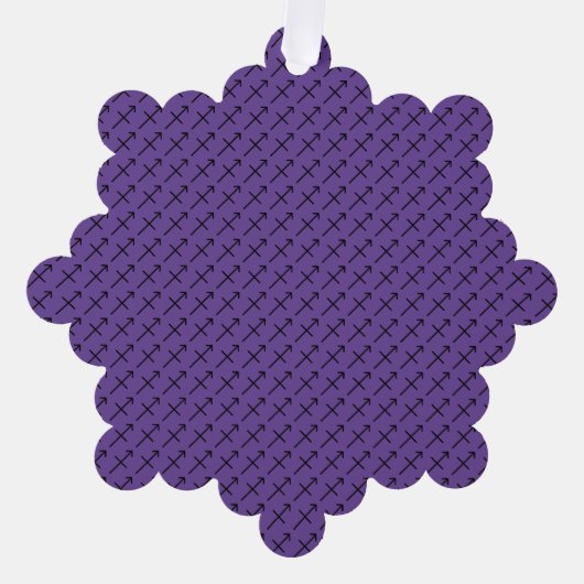 Boogschutter Ornament Kaart (Voorkant)