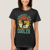 Boogschutter Papa Grappige Vaderdag Boogschutter J T-shirt (Voorkant)
