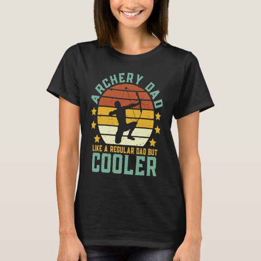 Boogschutter Papa Grappige Vaderdag Boogschutter J T-shirt (Voorkant)