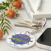 Boogschutter & Ram Acryl Sleutelhanger (Voorkant Rechts)