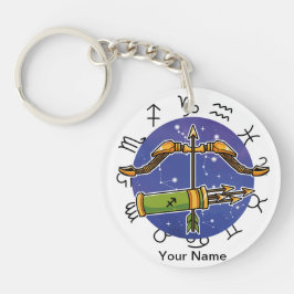 Boogschutter & Ram Acryl Sleutelhanger