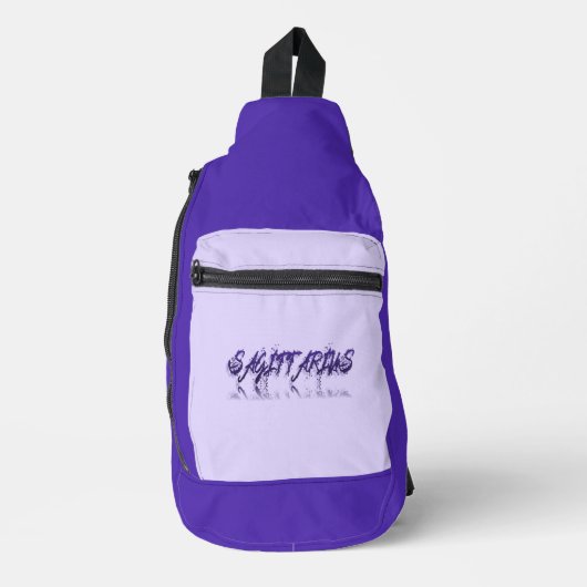 Boogschutter - Reflectie Sling Bag (Voorkant)