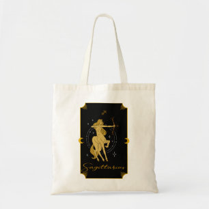 Boogschutter Saucy Tekenen Astrologische Canvas ta Tote Bag