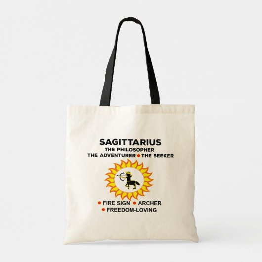 Boogschutter Schutter Dierenriem Tote Bag (Achterkant)