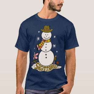 Boogschutter Sneeuwman T-shirt