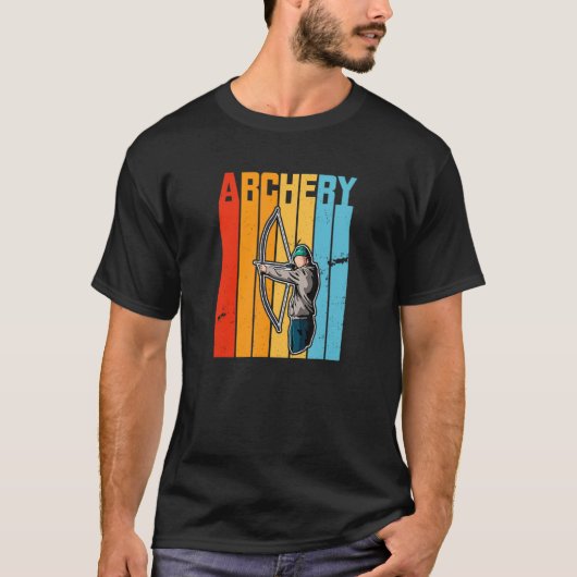 Boogschutter sport schieten sport boogschieten 8 t-shirt (Voorkant)