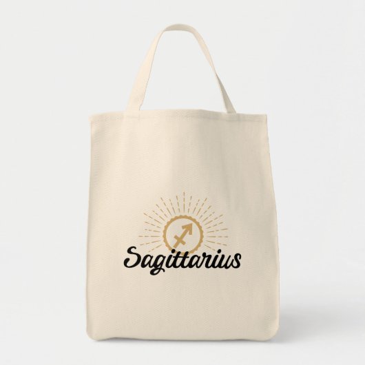 Boogschutter Sterbarsting Symbool Tote Bag (Voorkant)