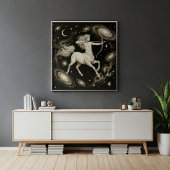 Boogschutter Sterrenbeeld Hemellichamen Astrologie Poster