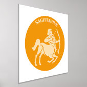 Boogschutter, sterrenbeeld, horoscoop, astrologie folie afdrukken (Laagn)