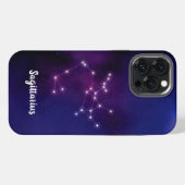 Boogschutter sterrenbeeld iPhone hoesje (Achterkant horizontaal)