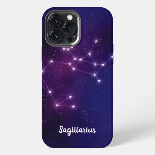 Boogschutter sterrenbeeld iPhone hoesje (Achterkant)