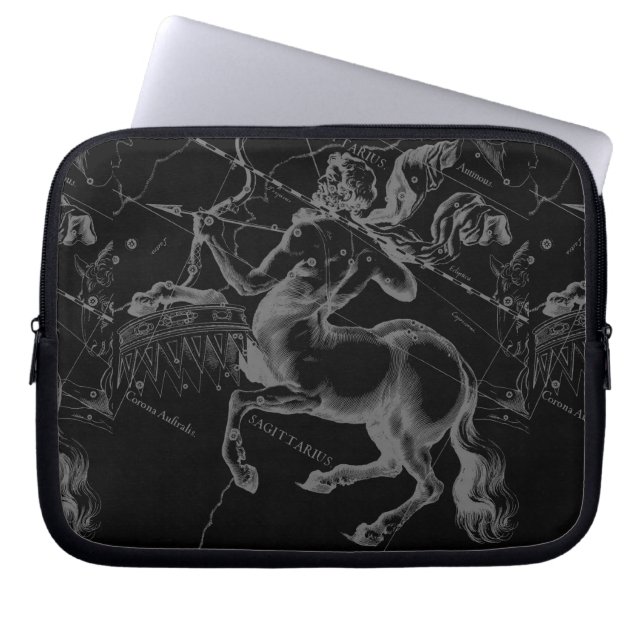 Boogschutter sterrenbeeld Klasse Hevelius graveur Laptop Sleeve (Voorkant)