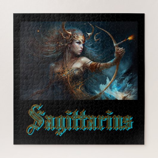 Boogschutter Sterrenbeeld Legpuzzel (Verticaal)