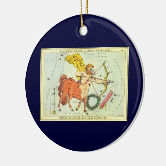 Boogschutter,  sterrenbeeld Urania's Mirror Keramisch Ornament (Links)