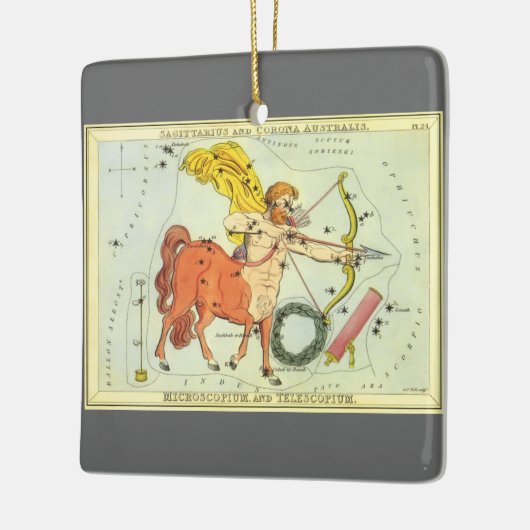 Boogschutter,  sterrenbeeld Urania's Mirror Keramisch Ornament (Links)