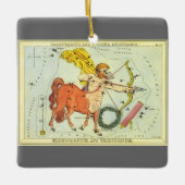 Boogschutter,  sterrenbeeld Urania's Mirror Keramisch Ornament (Voorkant)