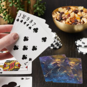 Boogschutter Sterrenbeeld Watercolorontwerp Pokerkaarten (Insitu)