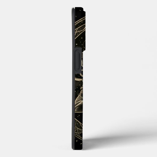 Boogschutter sterrenbeeld zwart goud Case-Mate iPh iPhone Case (Achterkant / Rechts)