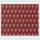Boogschutter Stickman Cadeaupapier (Vlak)