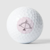 Boogschutter symbool golfbal golfballen (Voorkant)
