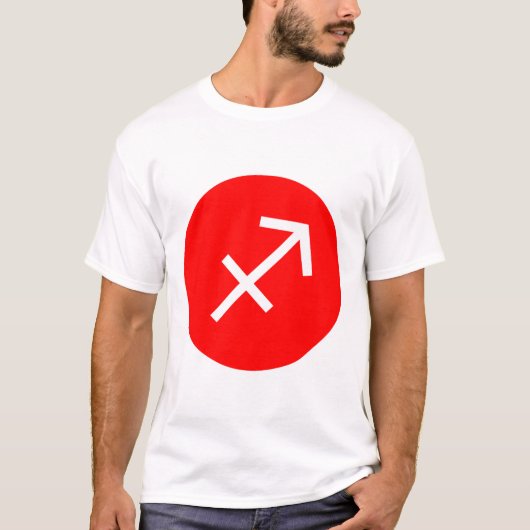 Boogschutter Symbool T-shirt (Voorkant)