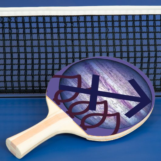 Boogschutter Tafeltennisbatje (Insitu)