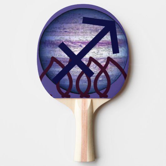 Boogschutter Tafeltennisbatje (Voorkant)