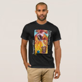 BOOGSCHUTTER, TEMPERANCE TAROT ZODIAC VERJAARDAG T T-SHIRT (Voorkant volledig)