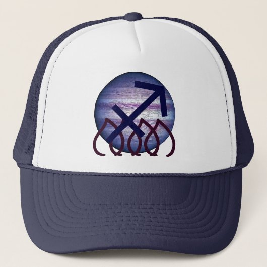 Boogschutter Trucker Pet (Voorkant)